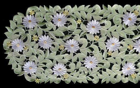 Doily White Daisy