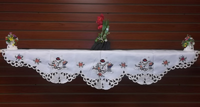 valance / mantel Scarve